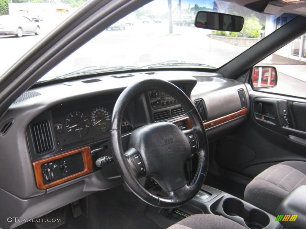 1998 Grand Cherokee Laredo 4x4 - Light Driftwood Satin Glow / Gray photo #5