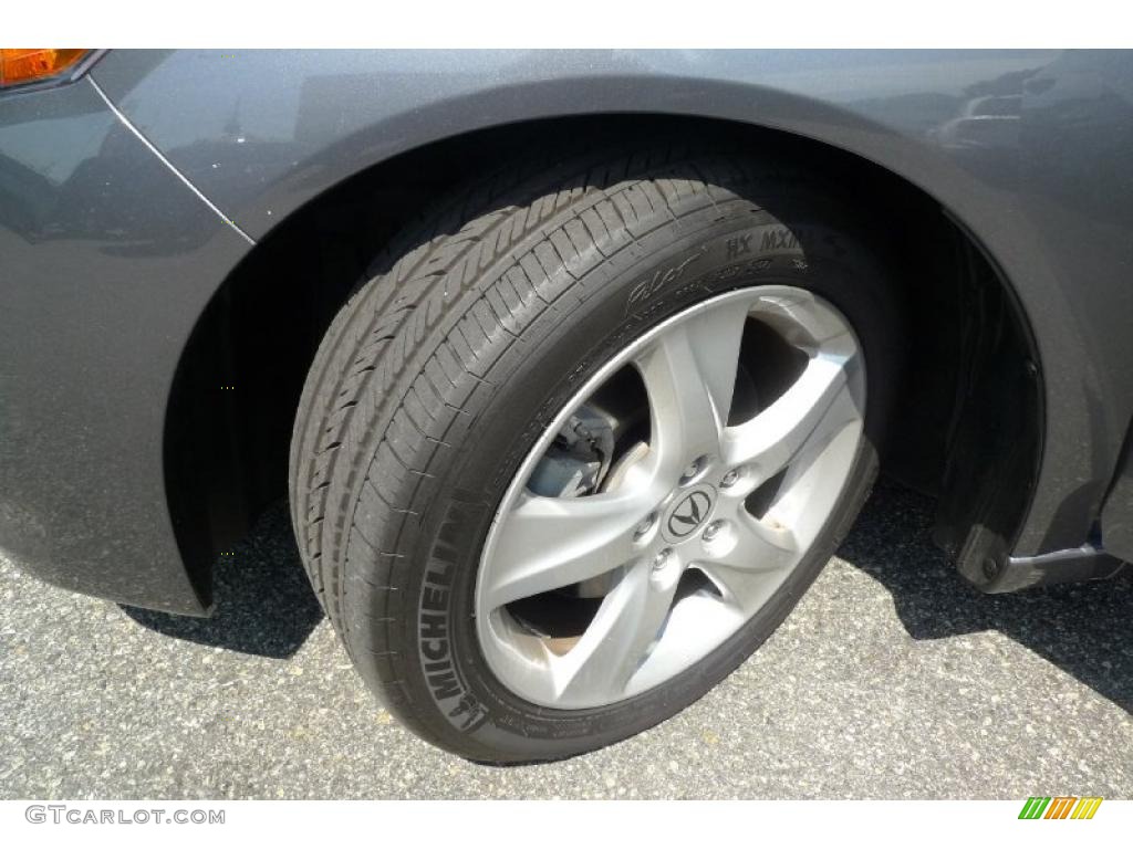 2010 TSX Sedan - Polished Metal Metallic / Ebony photo #21