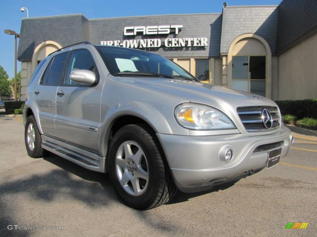 2002 Brilliant Silver Metallic MercedesBenz ML 500 4Matic 31791584