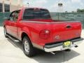 2002 Bright Red Ford F150 XLT SuperCrew  photo #5