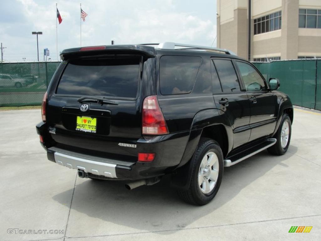 2004 4Runner Limited - Black / Taupe photo #3