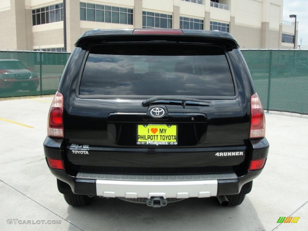 2004 4Runner Limited - Black / Taupe photo #4