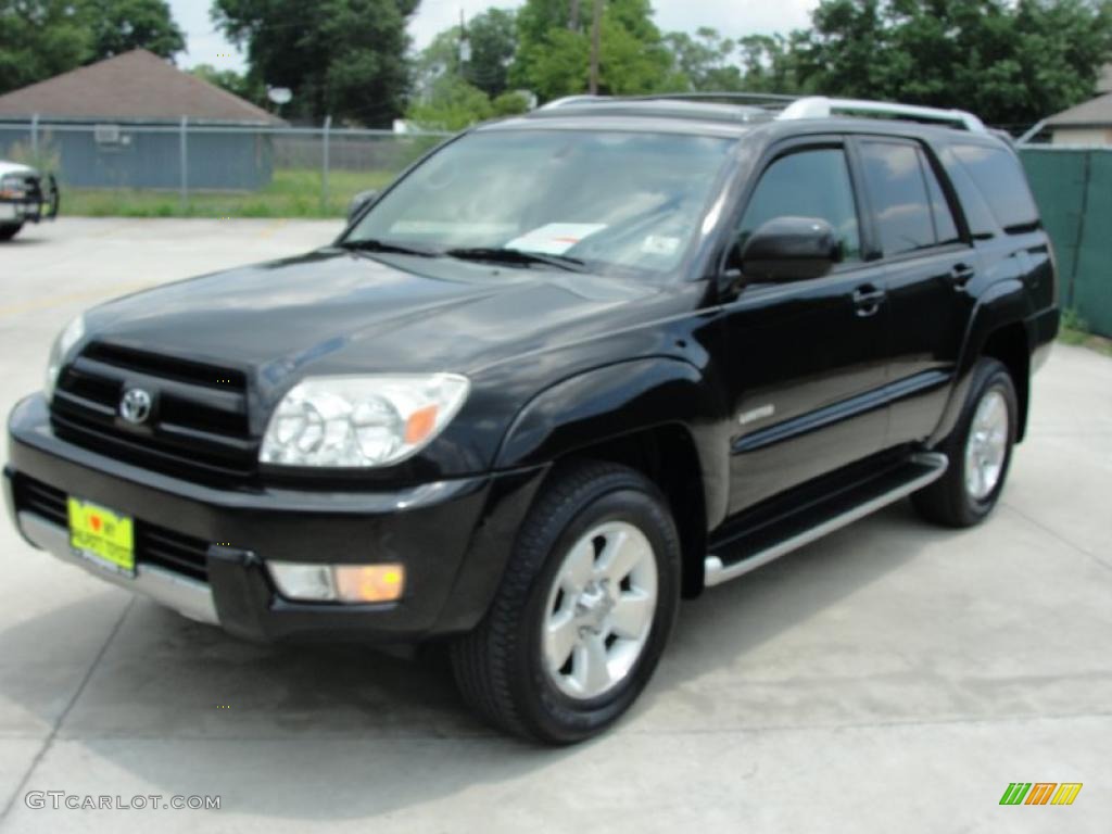 2004 4Runner Limited - Black / Taupe photo #7