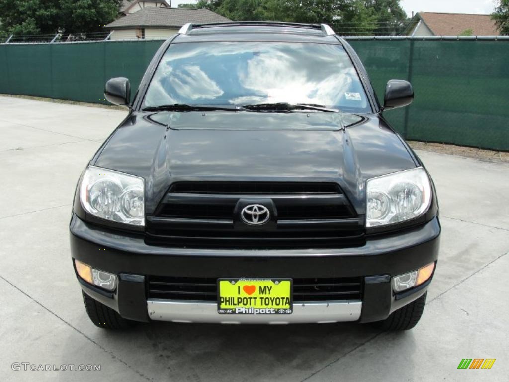 2004 4Runner Limited - Black / Taupe photo #8