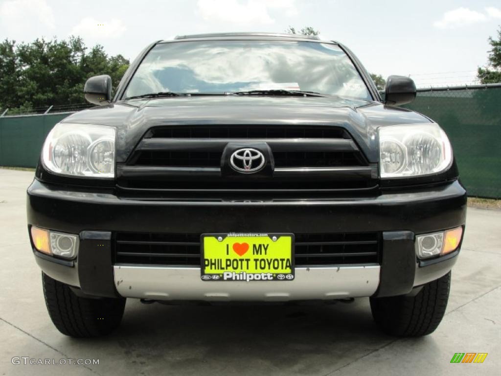 2004 4Runner Limited - Black / Taupe photo #9