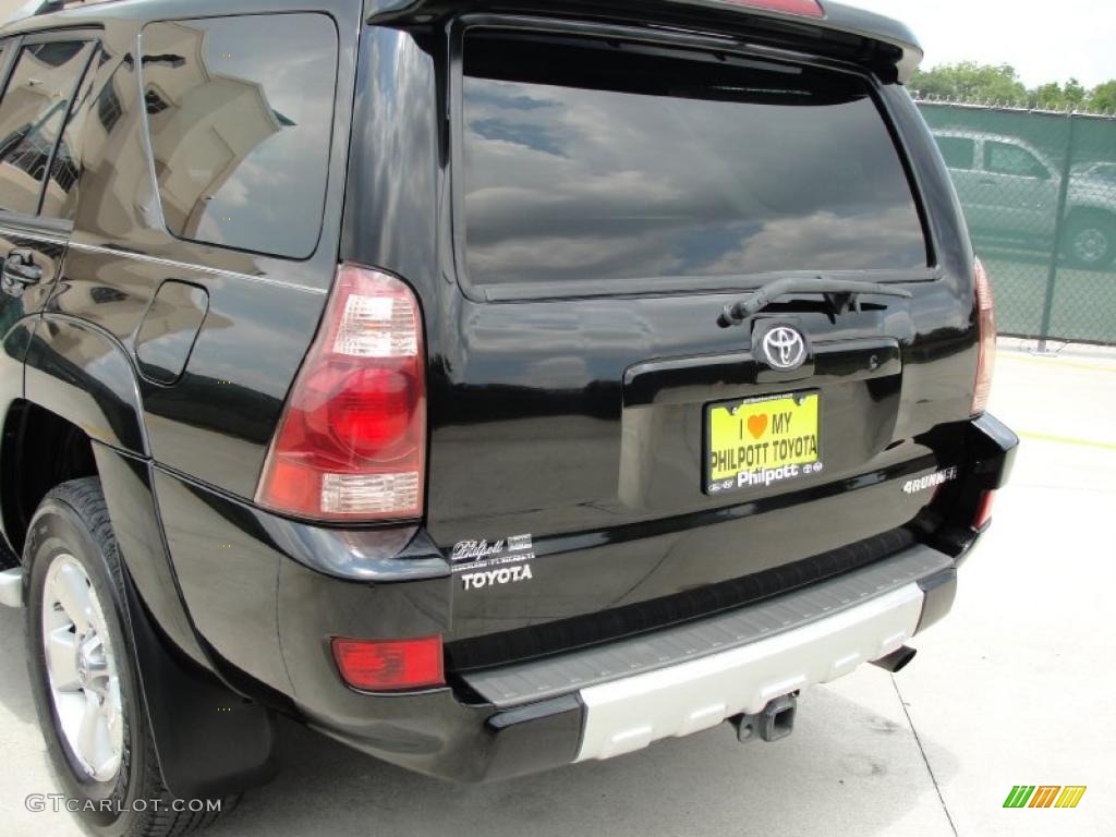 2004 4Runner Limited - Black / Taupe photo #23