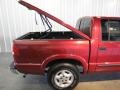 2001 Dark Cherry Red Metallic Chevrolet S10 LS Crew Cab 4x4  photo #7