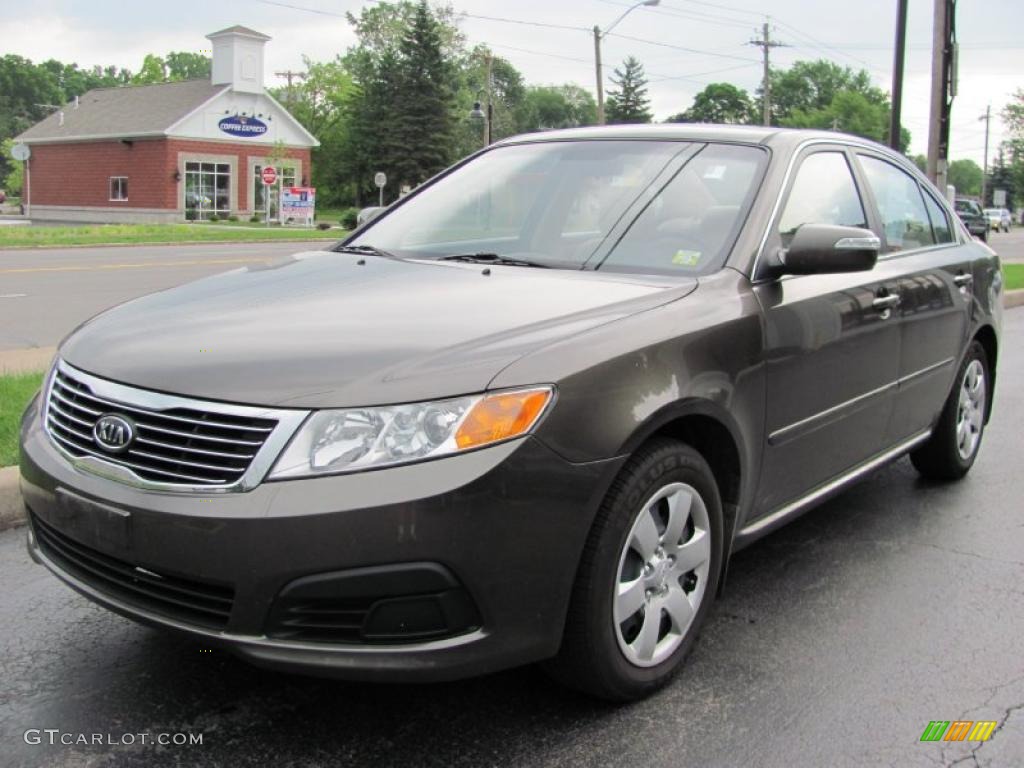 2009 Optima LX - Metal Bronze / Beige photo #1