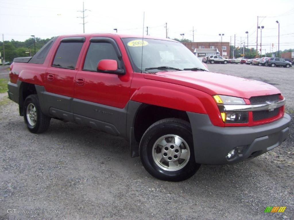 2002 Avalanche 4WD - Victory Red / Graphite photo #3