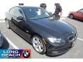 2007 Jet Black BMW 3 Series 335i Convertible  photo #1