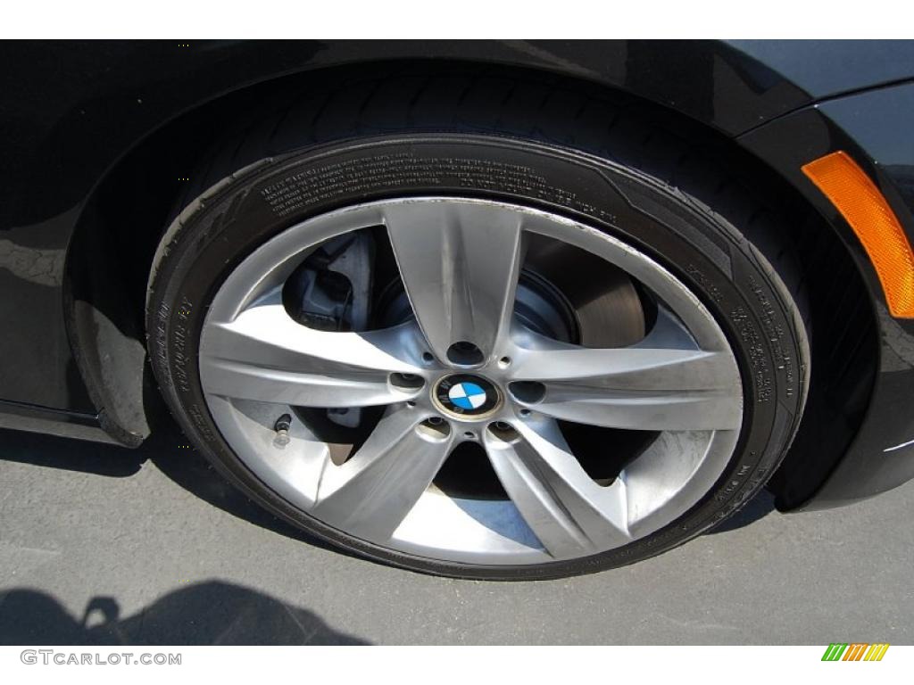 2007 3 Series 335i Convertible - Jet Black / Black photo #2