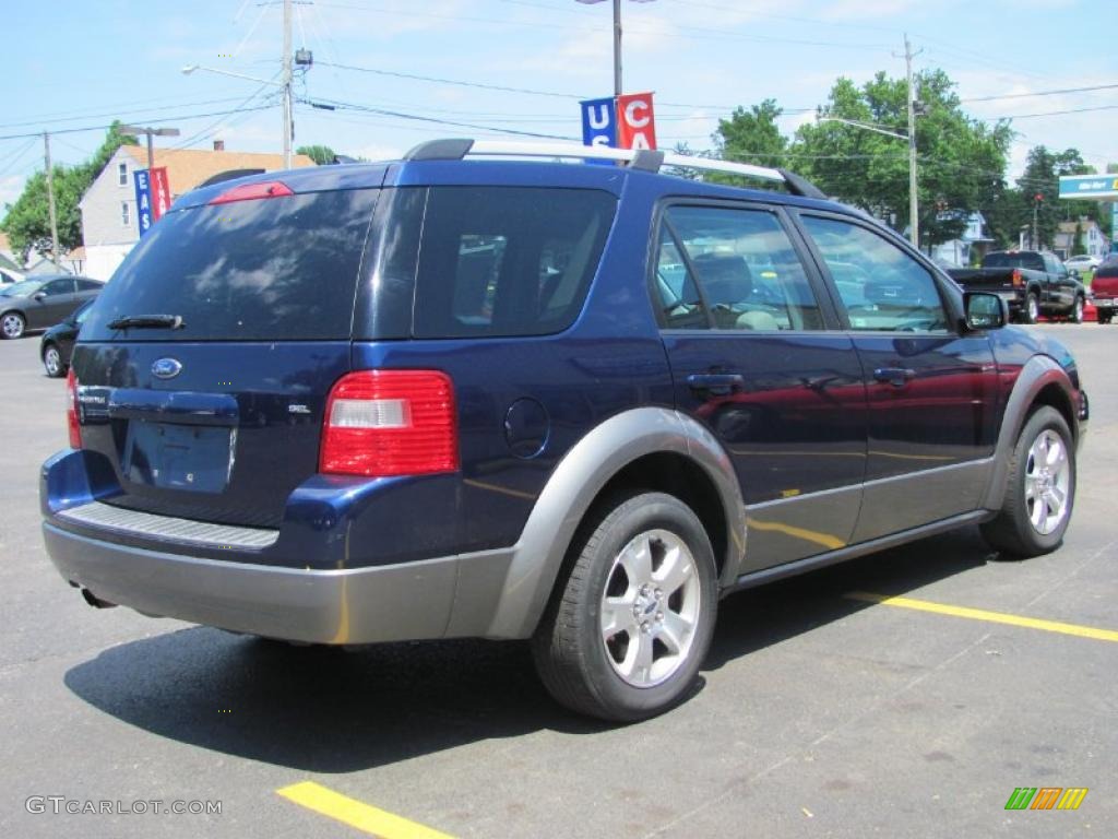 2007 Freestyle SEL - Dark Blue Pearl Metallic / Shale Grey photo #15