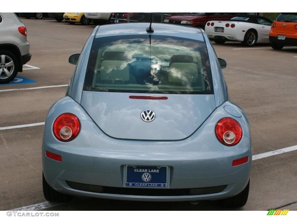 2010 New Beetle 2.5 Coupe - Heaven Blue Metallic / Cream photo #11