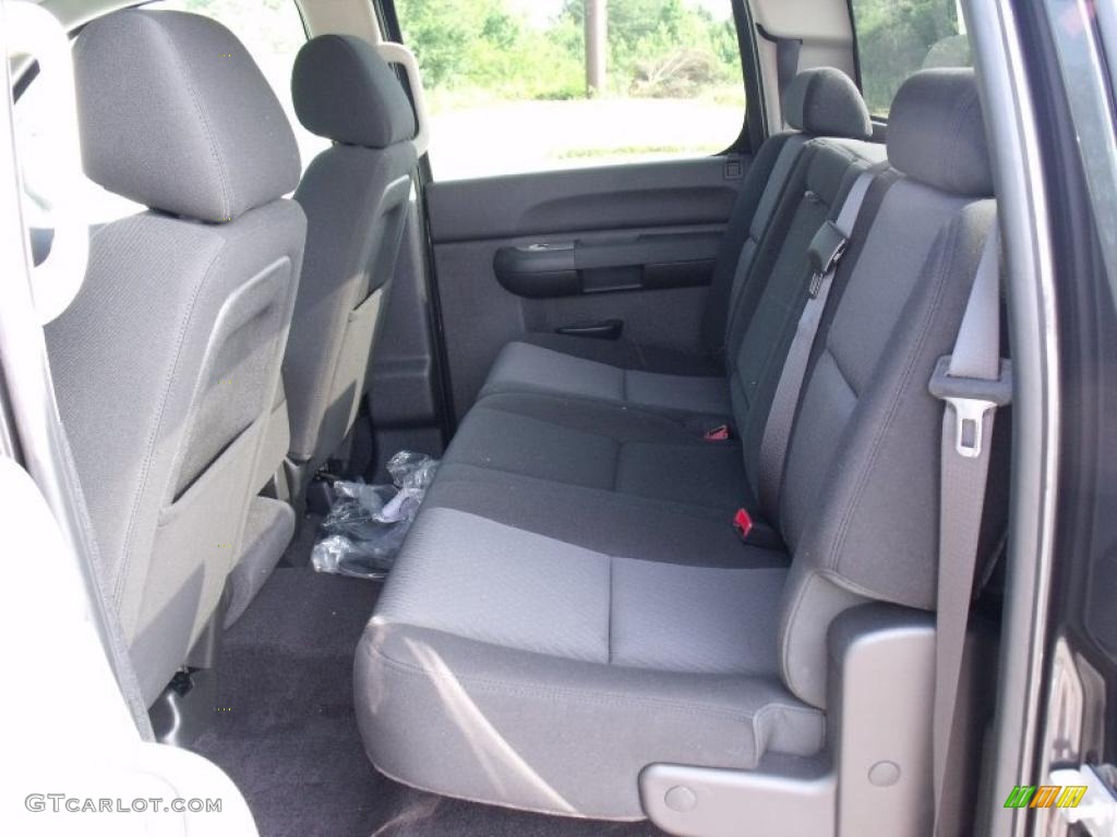 2010 Silverado 1500 LS Crew Cab - Taupe Gray Metallic / Dark Titanium photo #11