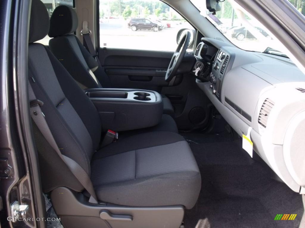 2010 Silverado 1500 LS Crew Cab - Taupe Gray Metallic / Dark Titanium photo #14