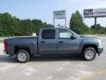 2010 Blue Granite Metallic Chevrolet Silverado 1500 LS Crew Cab  photo #6