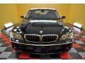 2008 Azurite Black Metallic BMW 7 Series 750Li Sedan  photo #2