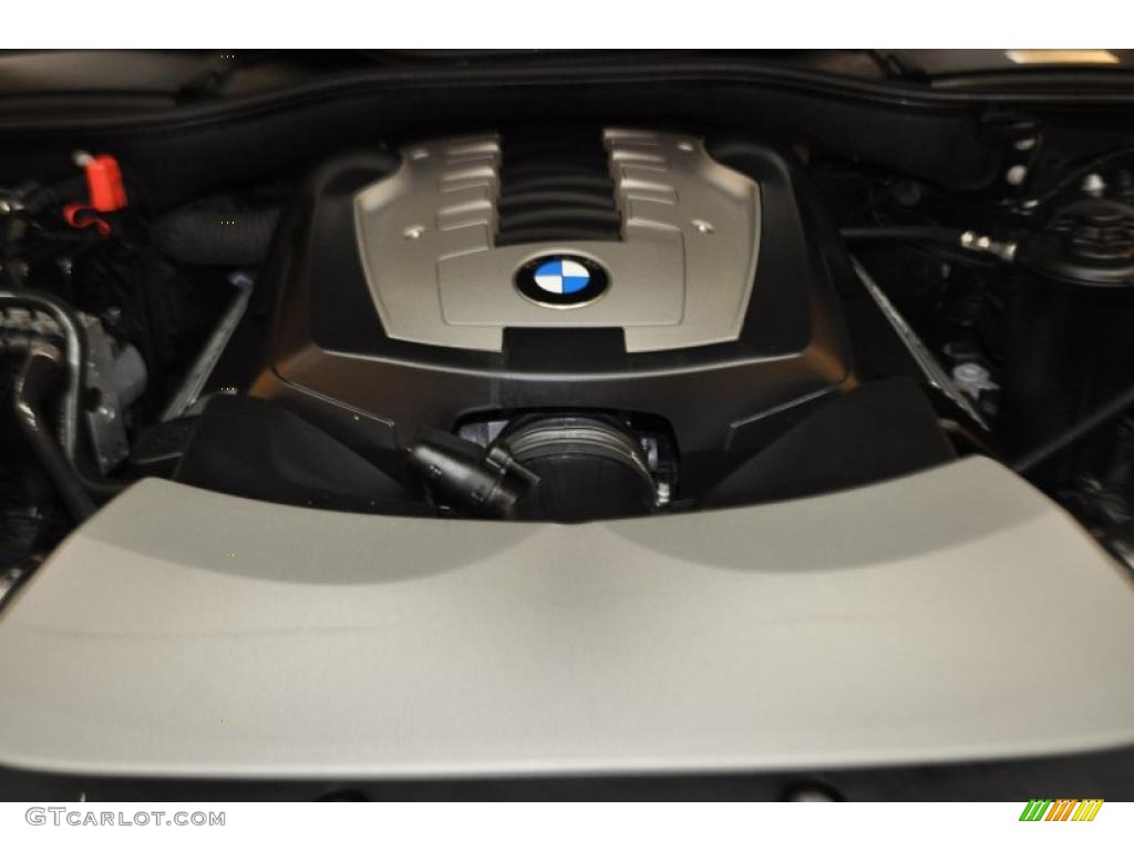 2008 7 Series 750Li Sedan - Azurite Black Metallic / Black photo #20