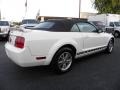 2005 Performance White Ford Mustang V6 Deluxe Convertible  photo #3