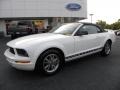 2005 Performance White Ford Mustang V6 Deluxe Convertible  photo #6