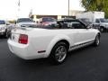 2005 Performance White Ford Mustang V6 Deluxe Convertible  photo #24