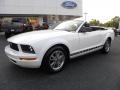 2005 Performance White Ford Mustang V6 Deluxe Convertible  photo #26