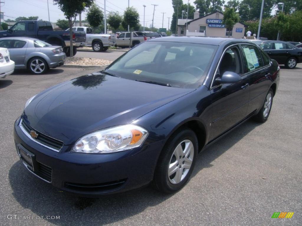 2007 Impala LS - Imperial Blue Metallic / Ebony Black photo #1