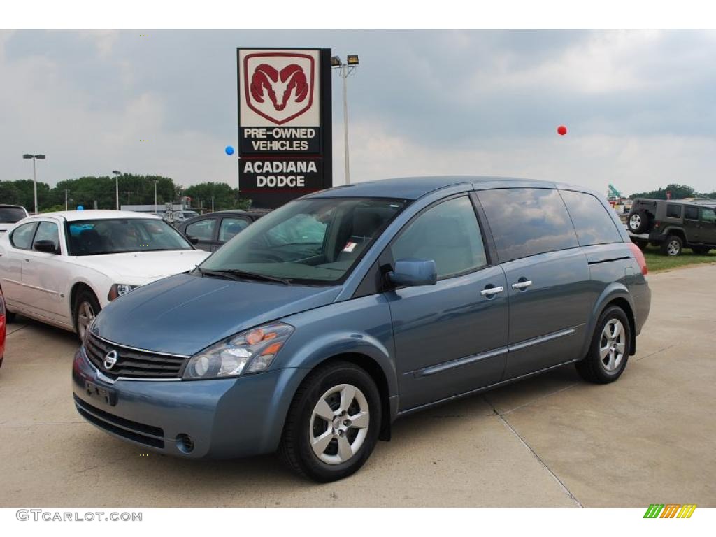 2008 Quest 3.5 - Lakeshore Blue Metallic / Gray photo #1