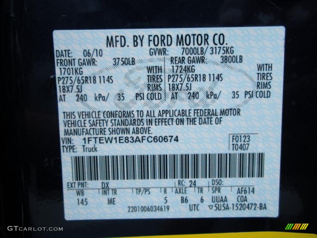 2010 F150 XLT SuperCrew 4x4 - Dark Blue Pearl Metallic / Medium Stone photo #11