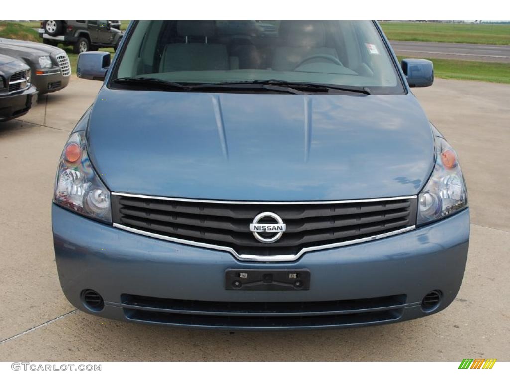 2008 Quest 3.5 - Lakeshore Blue Metallic / Gray photo #7