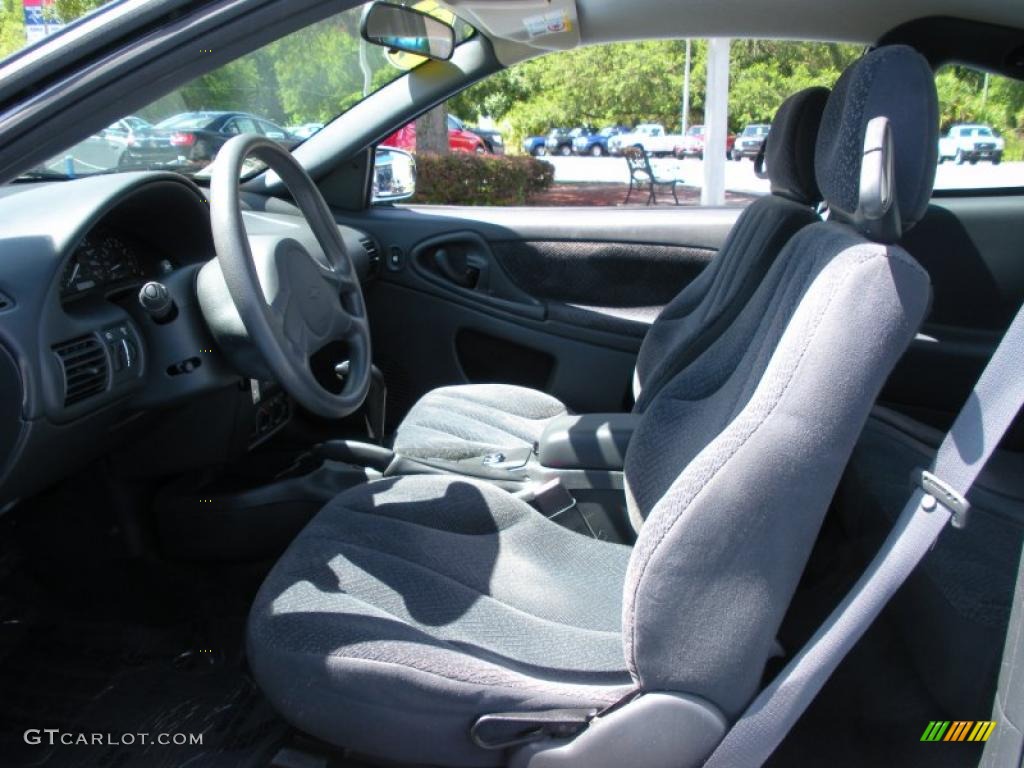 2003 Cavalier LS Sport Coupe - Olympic White / Graphite Gray photo #11