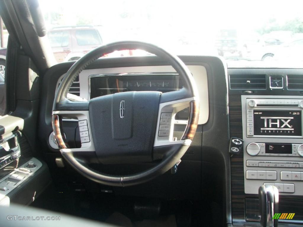 2008 Navigator Luxury 4x4 - Vapor Silver Metallic / Charcoal Black photo #11