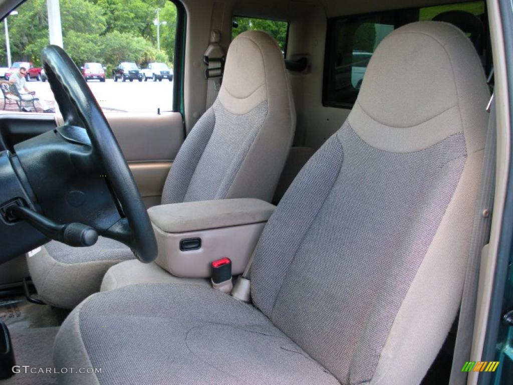 2000 Ranger Sport SuperCab - Amazon Green Metallic / Medium Prairie Tan photo #14