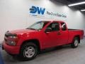 2007 Victory Red Chevrolet Colorado LS Extended Cab  photo #2