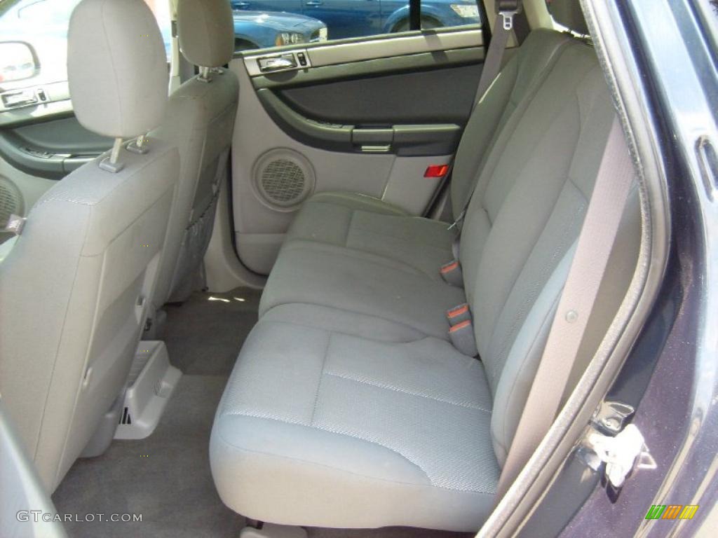 2007 Pacifica AWD - Modern Blue Pearl / Pastel Slate Gray photo #13