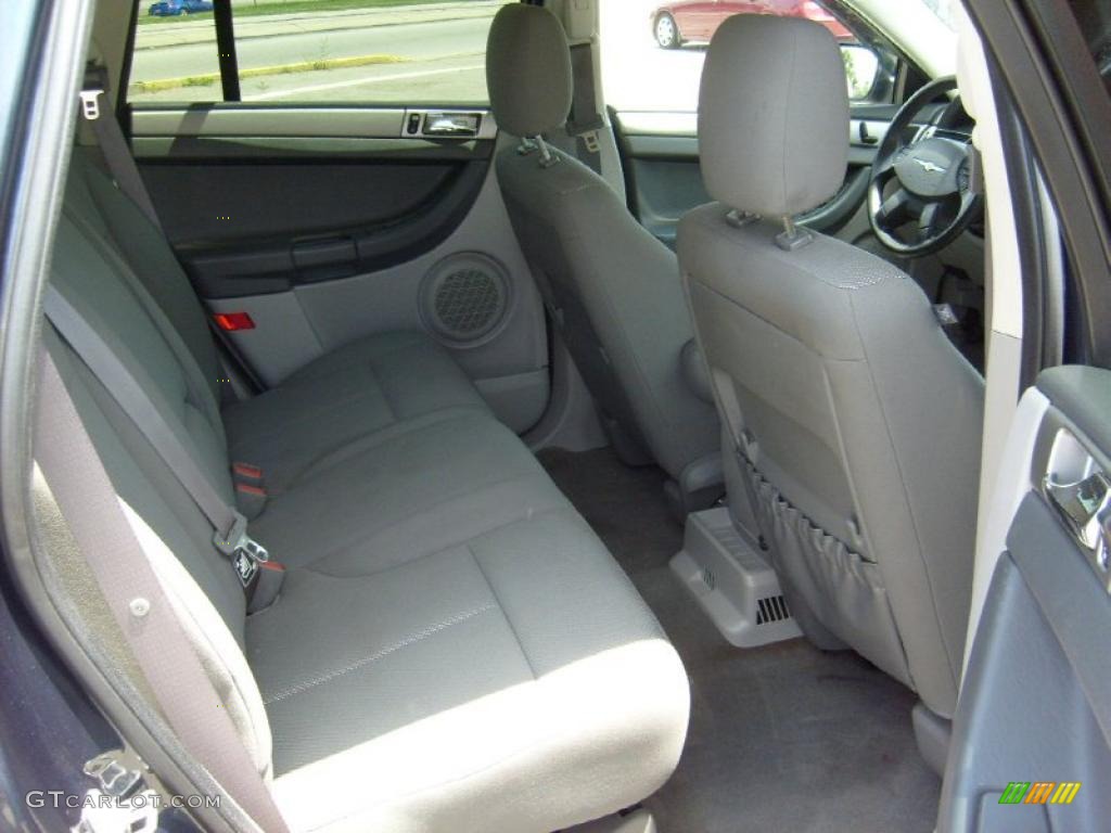 2007 Pacifica AWD - Modern Blue Pearl / Pastel Slate Gray photo #18