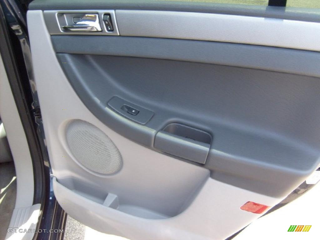 2007 Pacifica AWD - Modern Blue Pearl / Pastel Slate Gray photo #20