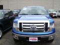 2010 Blue Flame Metallic Ford F150 XLT SuperCab 4x4  photo #3