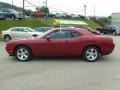 2009 Inferno Red Crystal Pearl Coat Dodge Challenger SE  photo #2