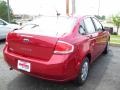 2010 Sangria Red Metallic Ford Focus S Sedan  photo #5