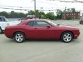 2009 Inferno Red Crystal Pearl Coat Dodge Challenger SE  photo #6