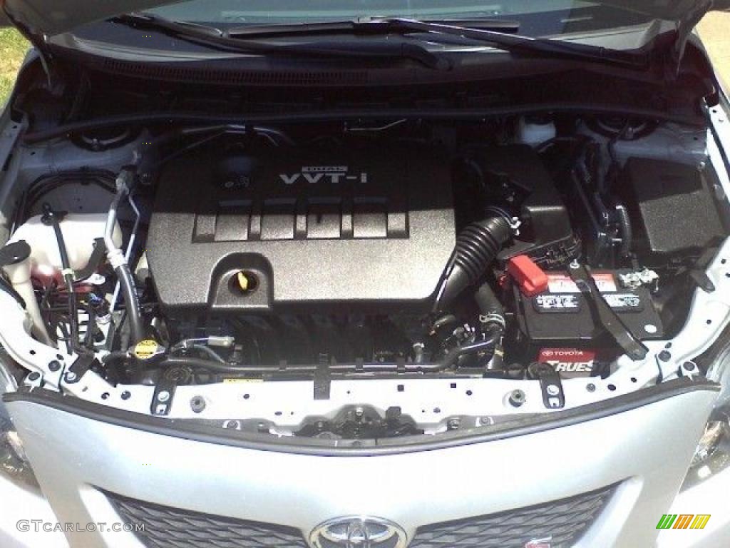 2009 Corolla S - Classic Silver Metallic / Dark Charcoal photo #19