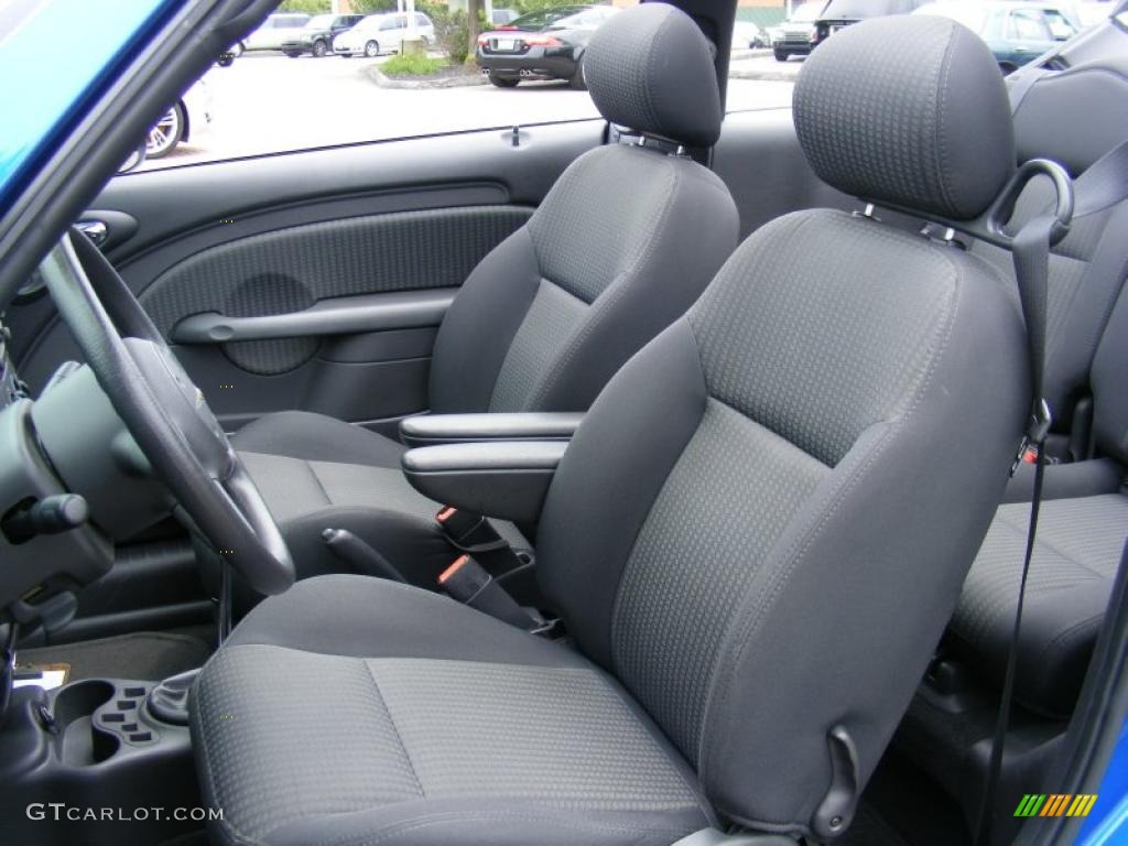 2005 PT Cruiser Convertible - Electric Blue Pearl / Dark Slate Gray photo #10