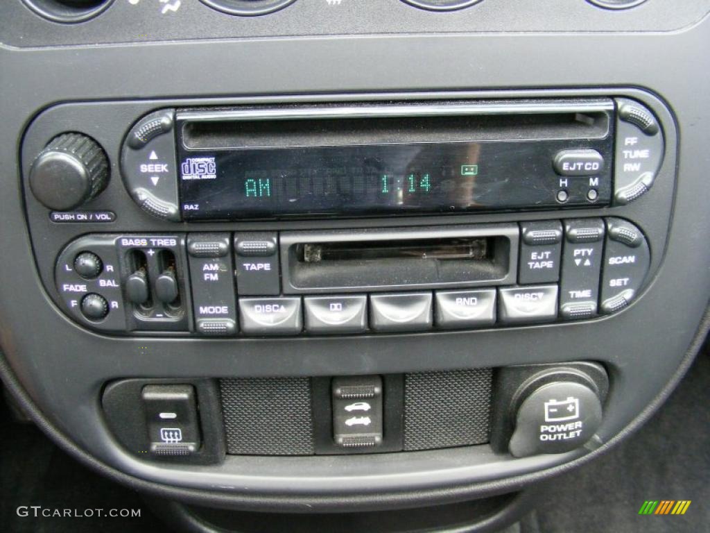 2005 PT Cruiser Convertible - Electric Blue Pearl / Dark Slate Gray photo #23