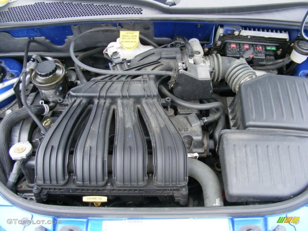 2005 PT Cruiser Convertible - Electric Blue Pearl / Dark Slate Gray photo #29