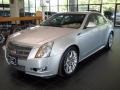 2010 Radiant Silver Metallic Cadillac CTS 3.6 Premium Sedan  photo #8