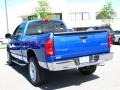 2007 Electric Blue Pearl Dodge Ram 1500 Big Horn Edition Quad Cab 4x4  photo #13