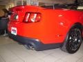 2011 Race Red Ford Mustang Shelby GT500 SVT Performance Package Convertible  photo #7