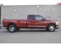 2009 Inferno Red Crystal Pearl Dodge Ram 3500 Big Horn Edition Quad Cab Dually  photo #3