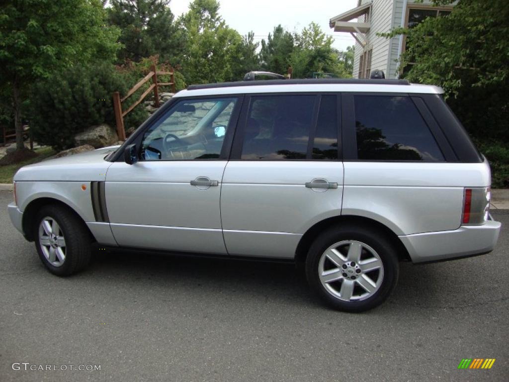 2004 Range Rover HSE - Zambezi Silver Metallic / Charcoal/Jet Black photo #2